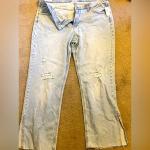 90’ loose mid rise jeans